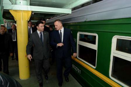 South Caucasus Railway launches first repaired electric train